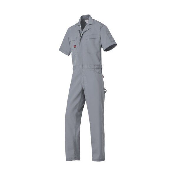 AUTO-BI 半袖つなぎ服6401-012チャコールグレー-3L