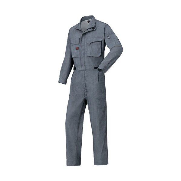-BI ストレッチつなぎ服 ブラック Lサイズ 3690-BC-L 1点
