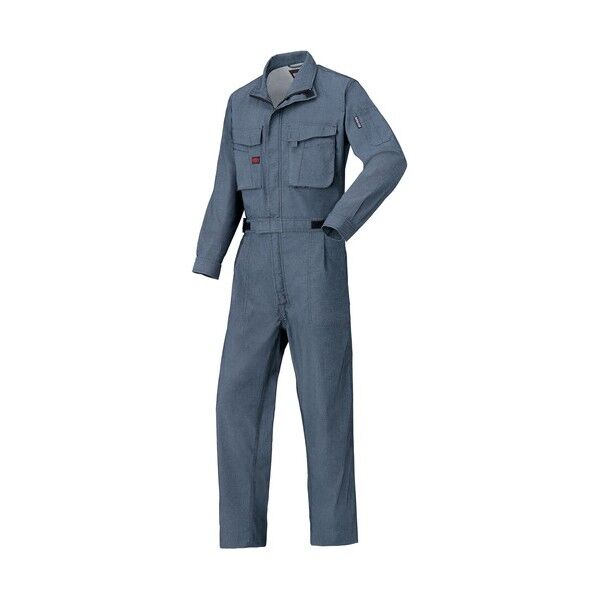 AUTO-BI 長袖つなぎ服3690-001ネイビーブルー-3L