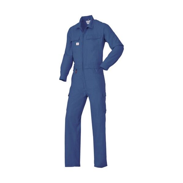 AUTO-BI 腰割れつなぎ服6955-001ネイビーブルー-L