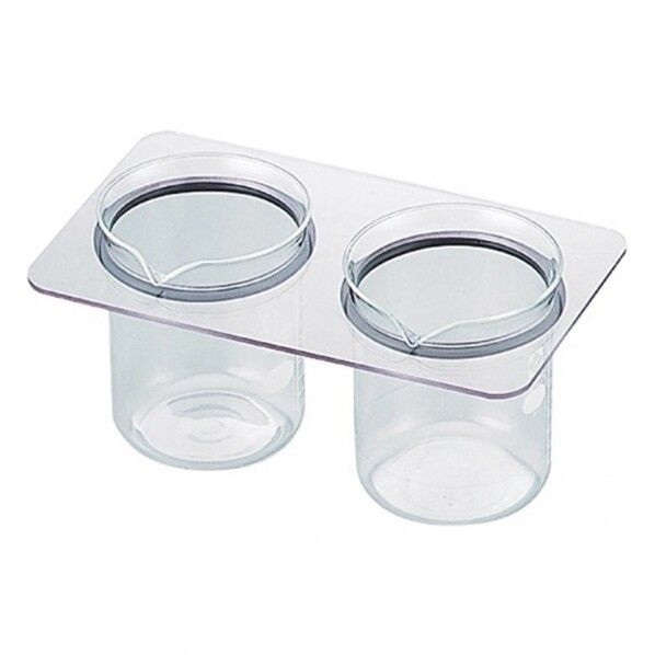 超音波洗浄器 VS-100III用ホルダー 個用・PMMA(アクリル) 500ml2 7-5345-12 1個