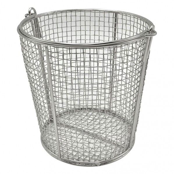 ステンレス丸型洗浄カゴ(テーパ付)小 7-5331-05 1個