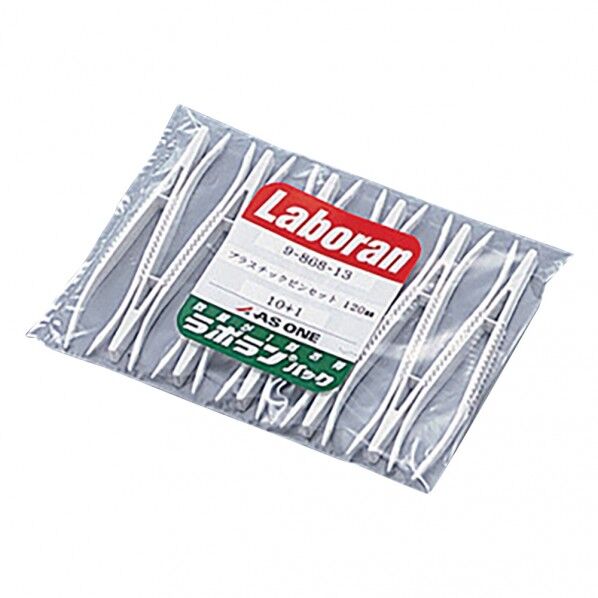 ラボランプラスチックピンセット(ロイマー製) 120mm 11本入
