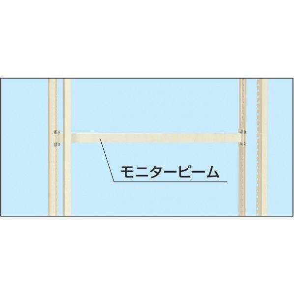 ワーキング架台用オプションモニタービーム