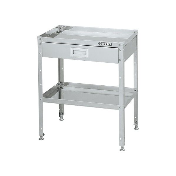 ステンレススペシャルワゴン(SUS430/固定式/引出付)