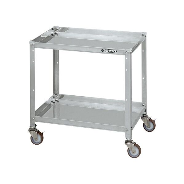 ステンレススペシャルワゴン(SUS304/ナイロンウレタン車/ステンレス金具仕様)