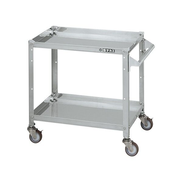 ステンレススペシャルワゴン(SUS304/ナイロンウレタン車/スチール金具仕様)