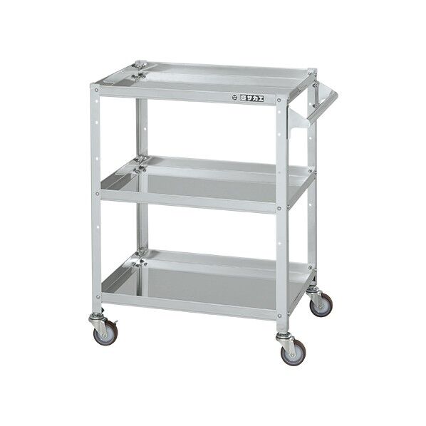 ステンレススペシャルワゴン(SUS304/ナイロンウレタン車/スチール金具仕様)