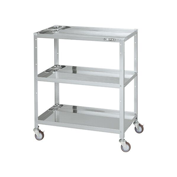 ステンレススペシャルワゴン(SUS304/ナイロンウレタン車/ステンレス金具仕様)