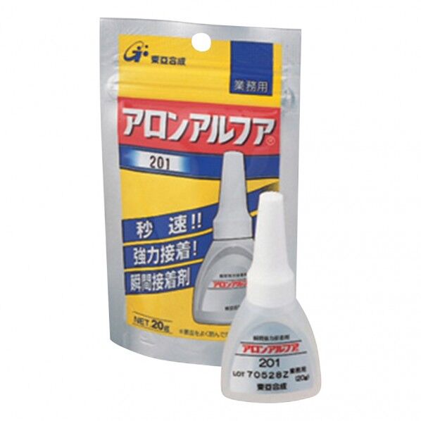 アロンアルファ 金属・ゴム・プラスチック用 8-252-02 1本