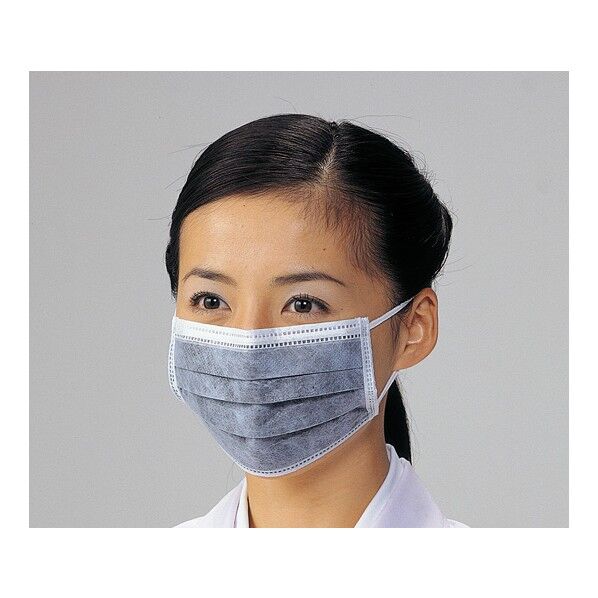 活性炭マスク丸ゴムタイプ 8-5327-01