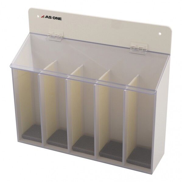 メガネラック メガネ専用タイプ5室 8-3060-01 1個