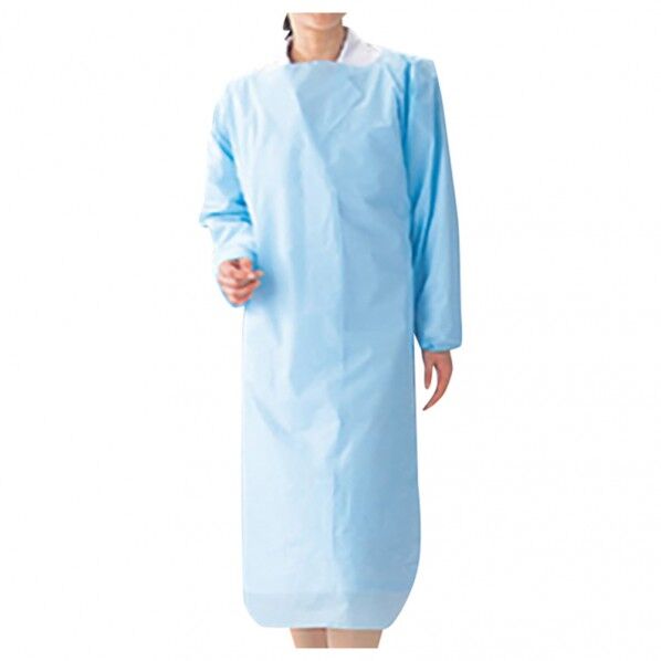 腕付エプロン(PE製)