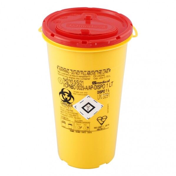 ディスポシャープスコンテナー 1L 8-3161-02 1