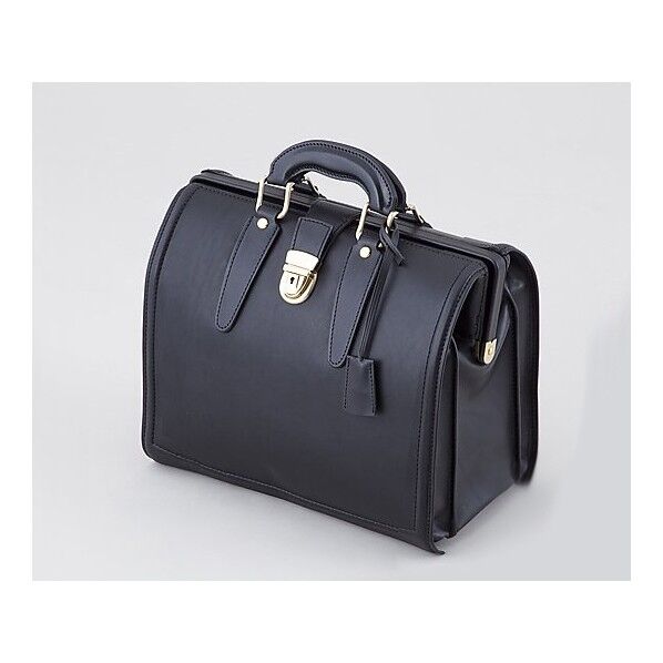牛革往診鞄 (390×180×270mm) 8-4944-01 1