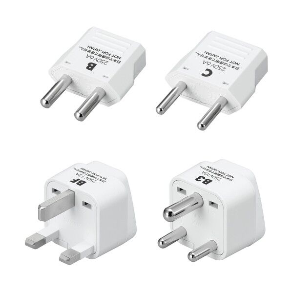 海外用電源プラグ 1セット