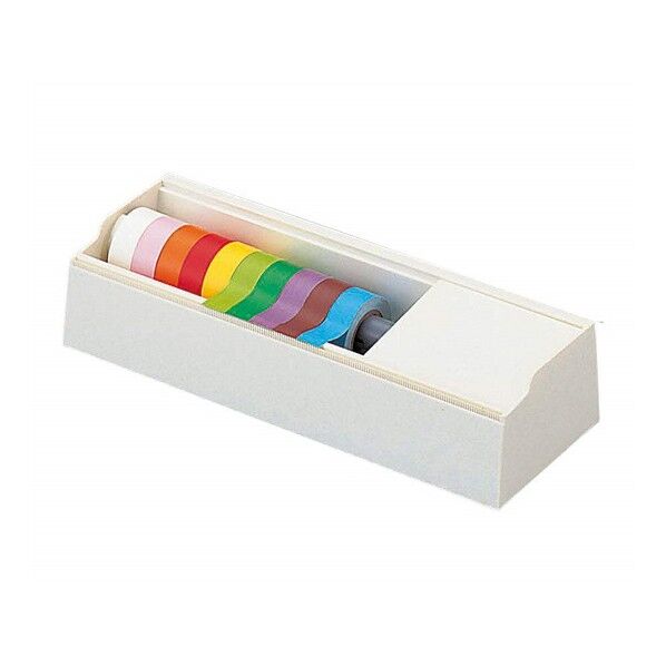 カラーテープ 10色セット 6-691-01 1個