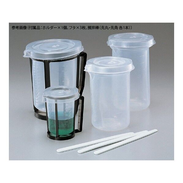 ディスポ手付ビーカー 2L 6-6607-02 70個