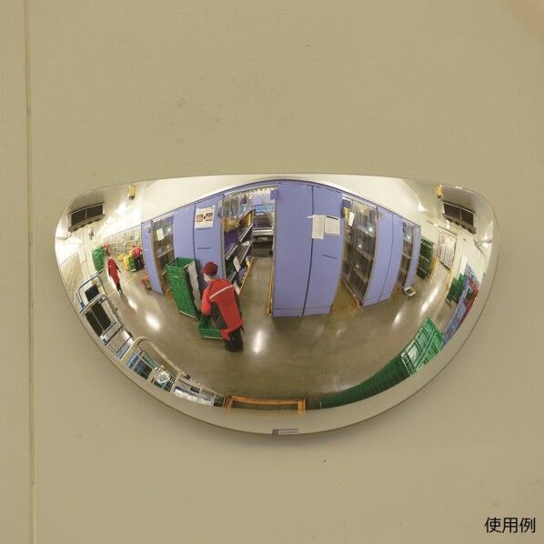 ハーフドームミラーラミL7 6-8069-12 1個