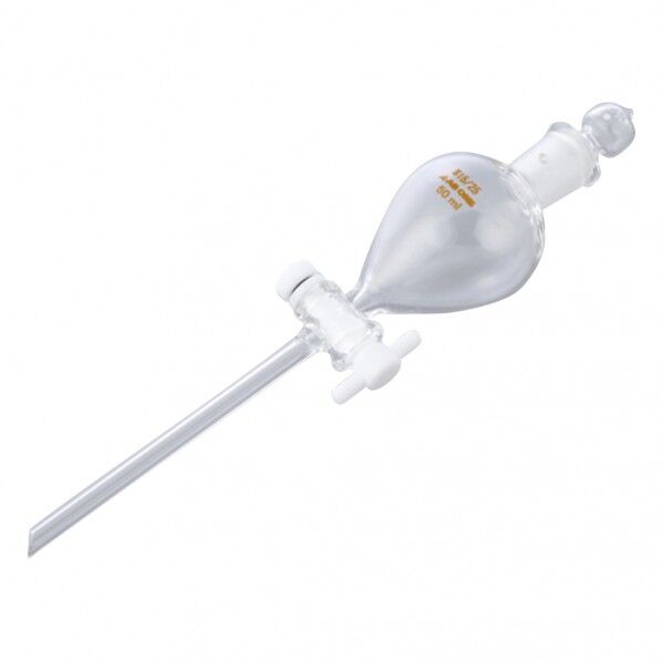 テフロンプラグ付分液ロート