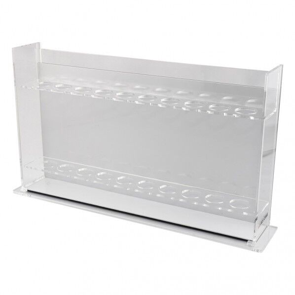 比色管台(アクリル製) 50ml用 380×70×215mm 6-293-01 1個