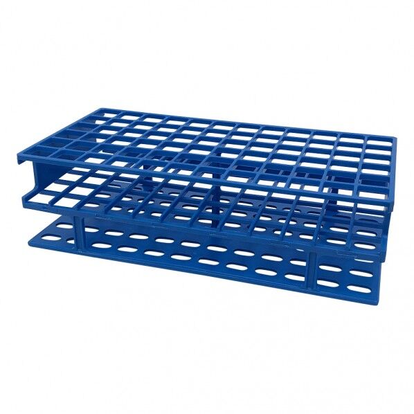 アンワイヤー試験管立 ブル- 200×102×57mm 6-313-04 1個