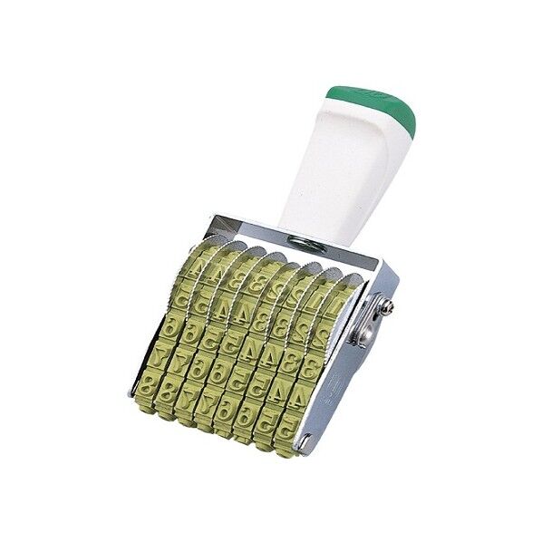 回転印 8連6号(ゴム幅23mm) 61-244-9-12 61-7255-38 1点