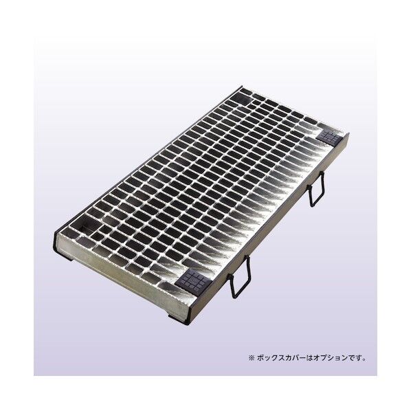 ※法人専用品※ 越流抑制グレーチング ヨドウォーターフォールズ 固定式みぞぶた(一般用) ノンスリップセーファー EKC45h60A．T20 EKC45H60A.T20 1枚