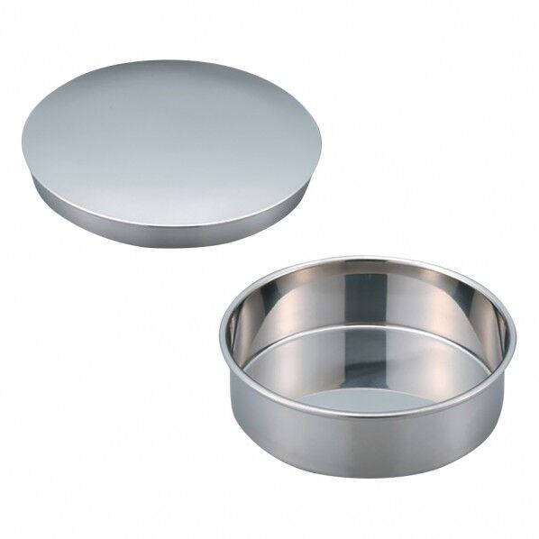 ふるい SUS普及型フタ及受器TS IDφ200mm(深さ60mm) 6-582-34 1個