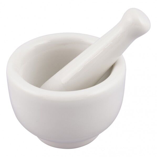 磁製乳鉢(乳棒付) 6-549-01 1