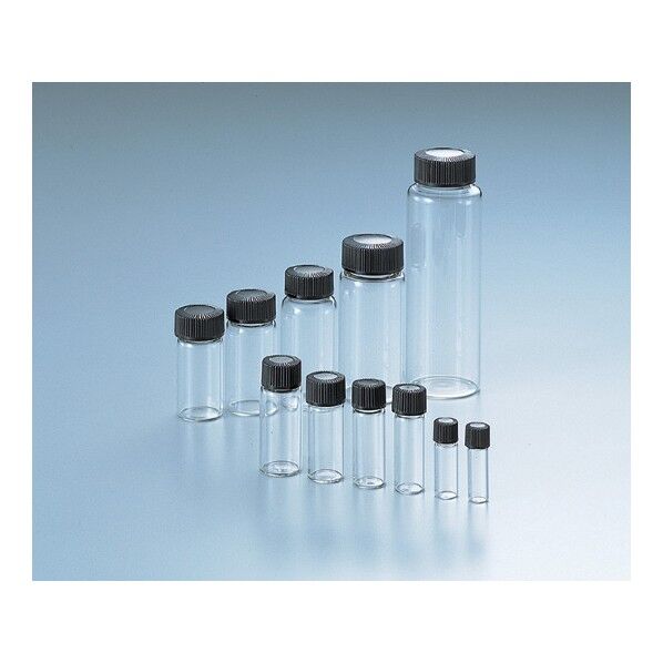 マイティバイアル(硼珪酸ガラス製)VIAL［No.1］ガラス容器 5ml 5-115-04 100本