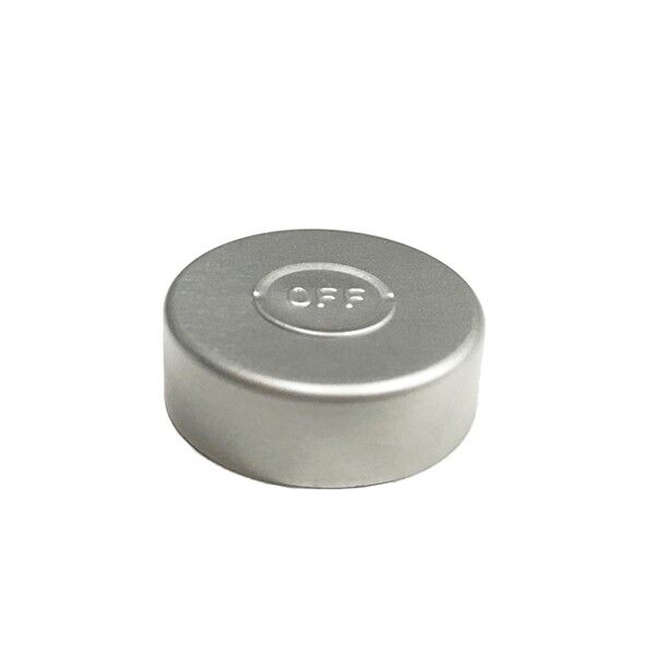 バイアル瓶用ゴム栓 アルミキャップ No.2~8用 5-112-03 1個