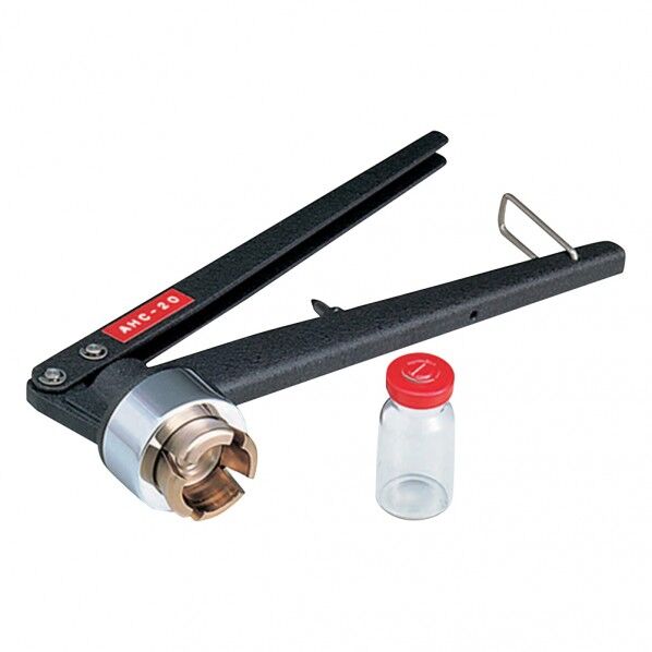 バイアルボトル アルミシールキャップ用締機 5-121-02 1個