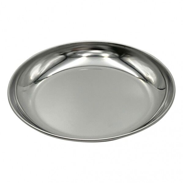 ステン丸皿 φ104×13mm 100 5-179-10 1点