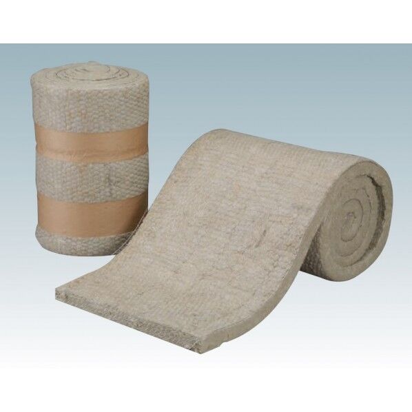 ロックウール ブランケット状断熱材・吸音材 MGワイヤードブランケット 080(亜鉛めっき鉄線)