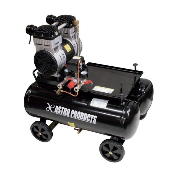 AP ツインタンク サイレントエアコンプレッサー 60L 04-09917 1個