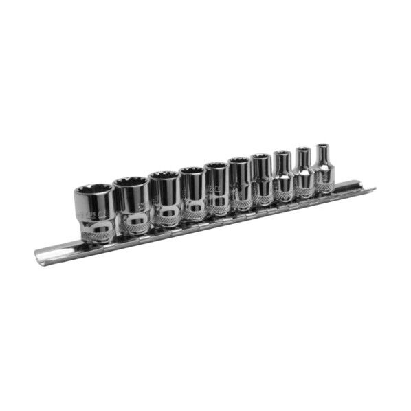 1/4DR 10PC マルチスプライン ソケットセット 2002000016003 10S