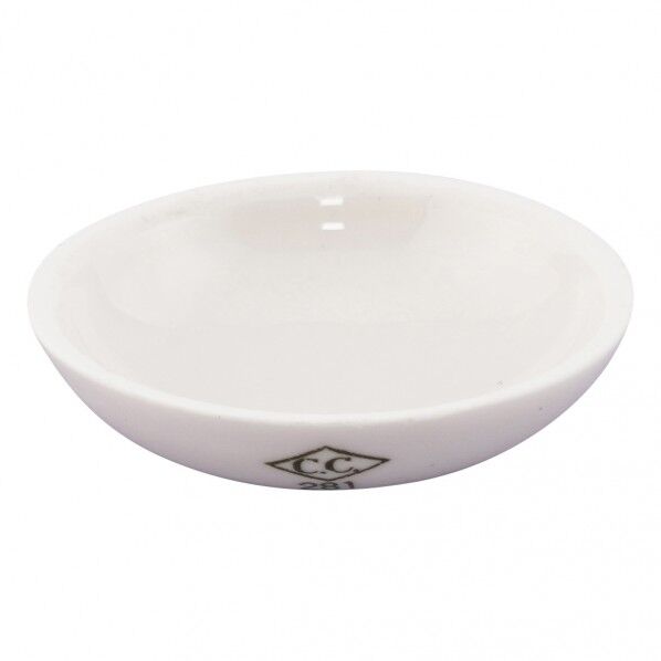 灰分測定用灰ざら(丸型)