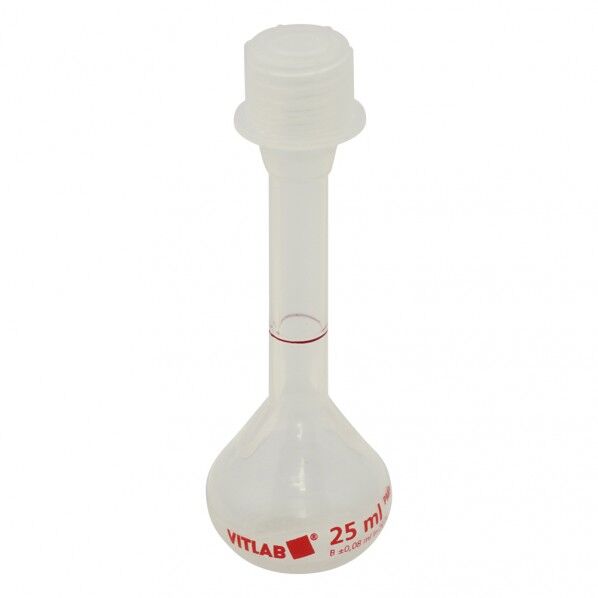 PMPメスフラスコ 7560570 透明 25mm 5-5362-01 1個