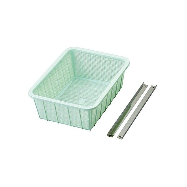 ニューダストアウト用 深バスケット棚 358×480×165mm 3-5034-01 1個