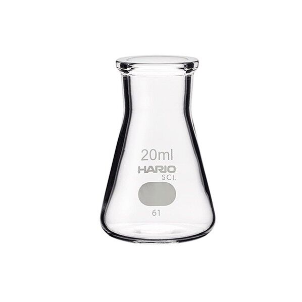 三角フラスコシバタ 20ml 6-017-10 1