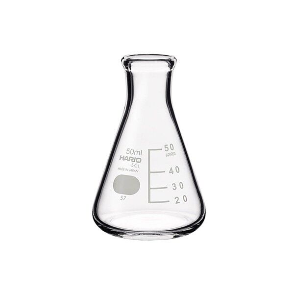 三角フラスコ シバタ 50ml 6-017-01 1個