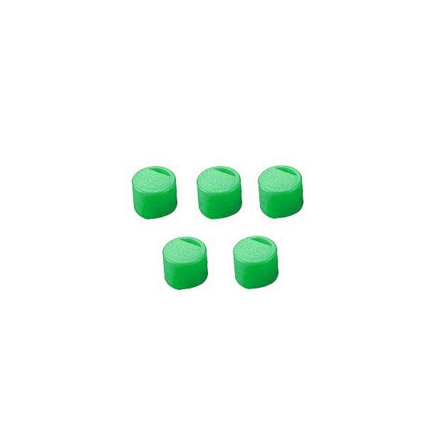 クライオチューブCryoFreeze(R) 6000-02 キャップインサート(緑)500本/袋×4袋入 3-6367-02 1