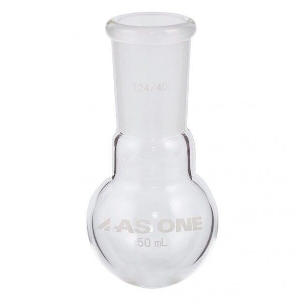 丸底フラスコ 50 24/40 3-6590-01 1