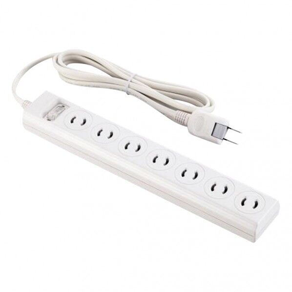 OAタップ コンセント7個口(2芯) コード2m 3-4932-01 1点