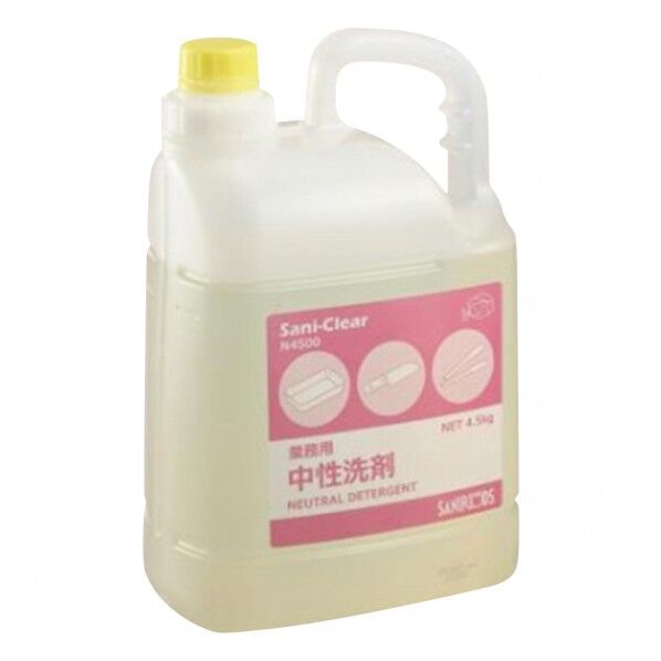 業務用中性洗剤 Sani-Clear (サニクリア) 4.5kg 3-5374-01 1点