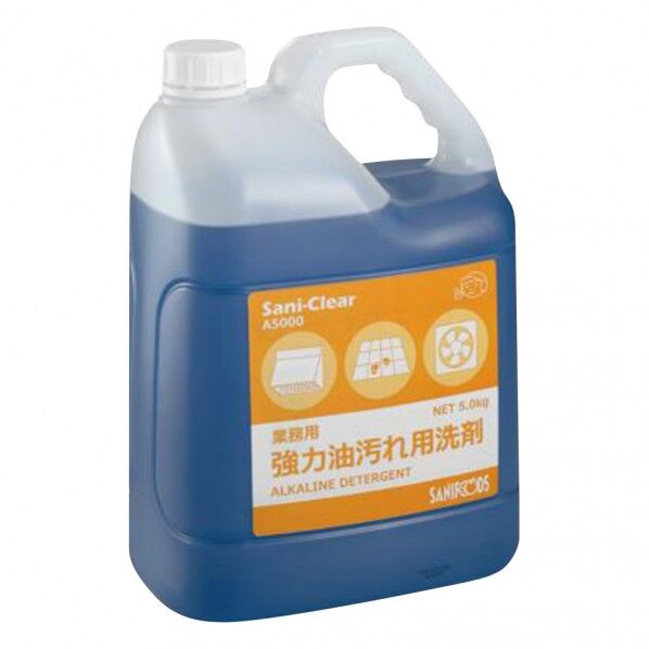 業務用強力油汚れ用洗剤 Sani-Clear (サニクリア) 5kg×1本入 3-5375-01 1点