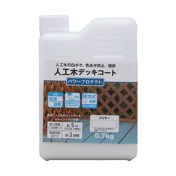 和信ペイント パワープロテクト(PE) 0.7kg クリヤー #801071 1個...