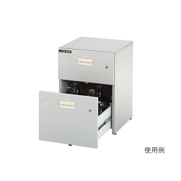 木製薬品保管ユニット(UT-Lab.) 463×478×650 3-6795-02 1