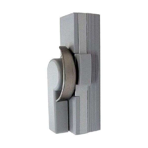 YKKAP製取替用汎用クレセント シルバー カマ引き寄せ幅16.5~23mm✕全体高さ20~30mm IL-031 1個